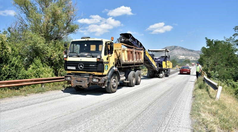 Наредните 10 дена сообраќајот на патот Прилеп-Ленишки мост по една коловозна лента