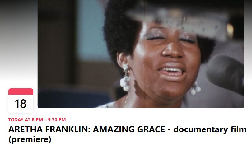 Скопски џез фестивал: Изложба на плакати и премиера на документарецот „Aretha Franklin: Amazing Grace“