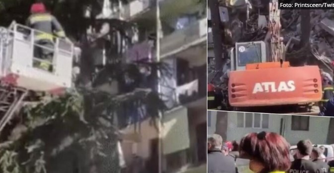 Tрагедија во Грузија: Зграда се сруши како кула од карти