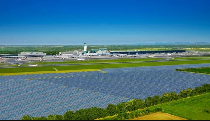 Аеродромот во Виена ja гради најголемата сончева електрана во Австрија