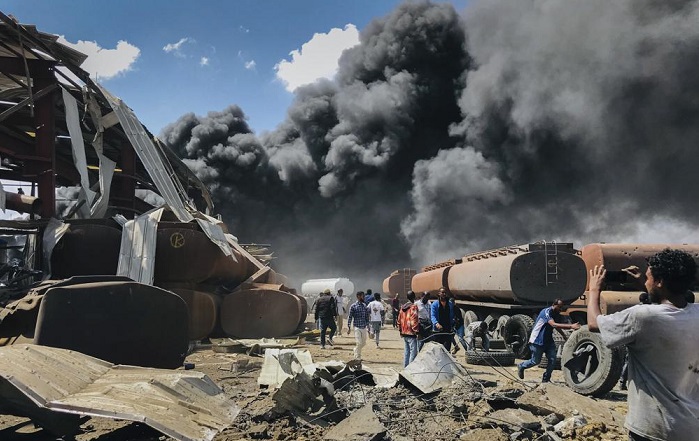 Воената авијација на Етиопија принуди авион на ОН да откаже слетување