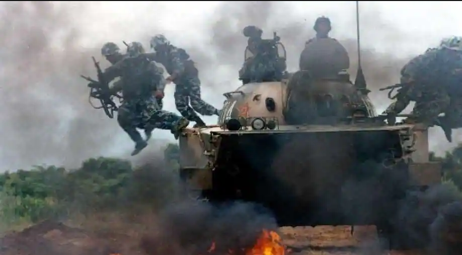 Кинеската армија вежба истоварување на плажа во близина на Тајван