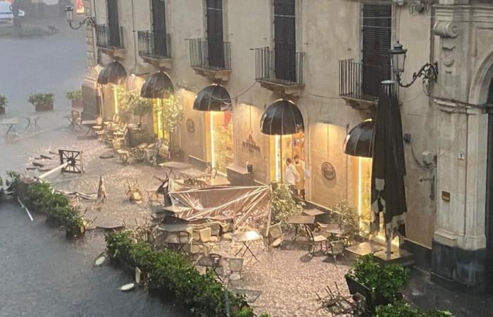 Катанија ја погоди торнадо