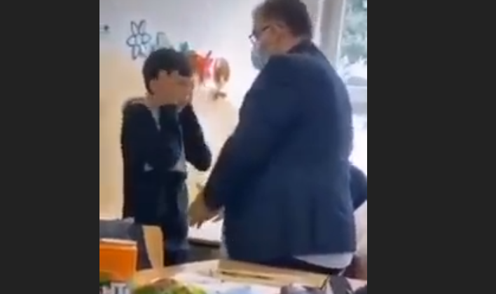 Полицијата го повикала на разговор наставникот кој тепаше ученик во Бутел