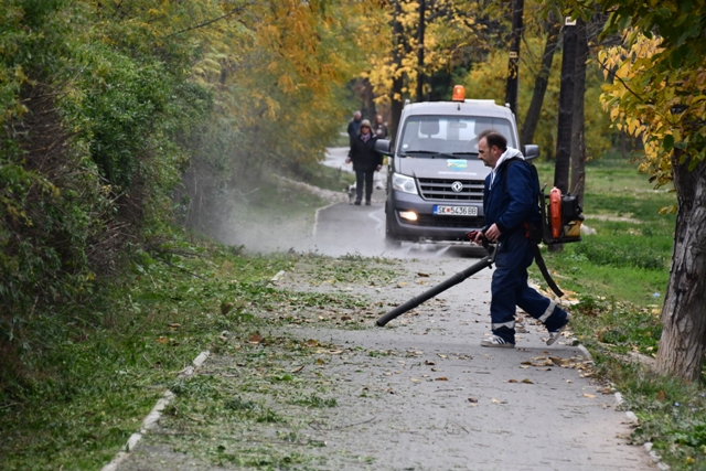 Се уредува околината на трим патеката во Кисела Вода