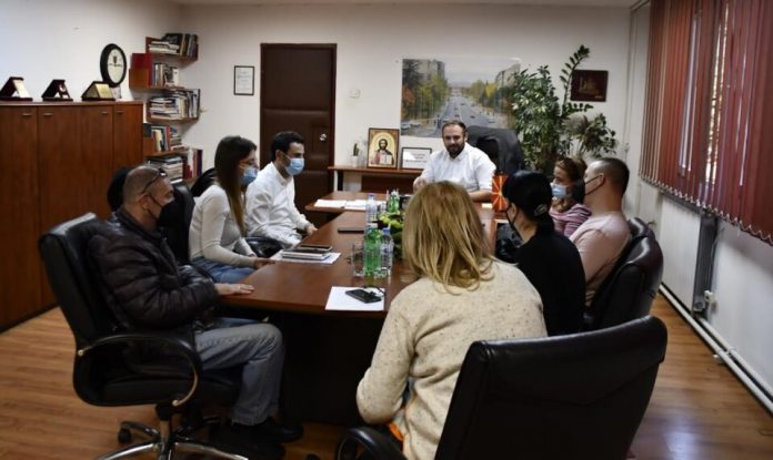 Градоначаникот Ѓорѓиевски на работна средба со претставникот од Групацијата ТАВ