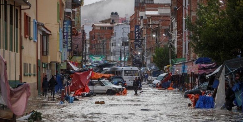 Големи поплави во Боливија