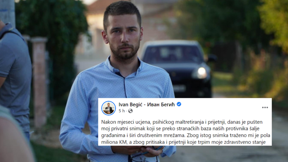 Босански политичар се повлече поради порноснимка: Не се чувствувам добро, завршив на психијатар