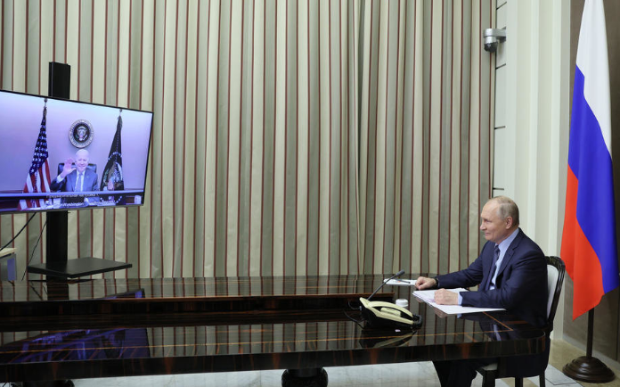 Заврши разговорот меѓу Путин и Бајден, американскиот претседател загрижен