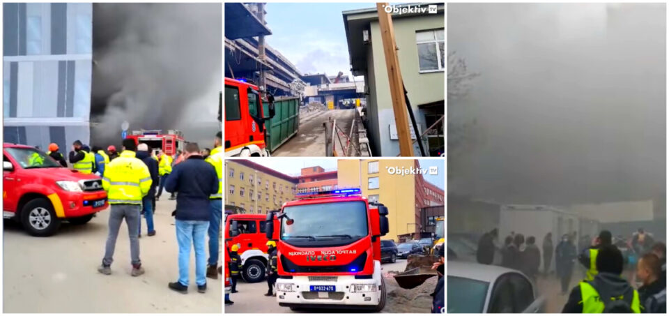 Пожар во Клиничкиот центар во Србија