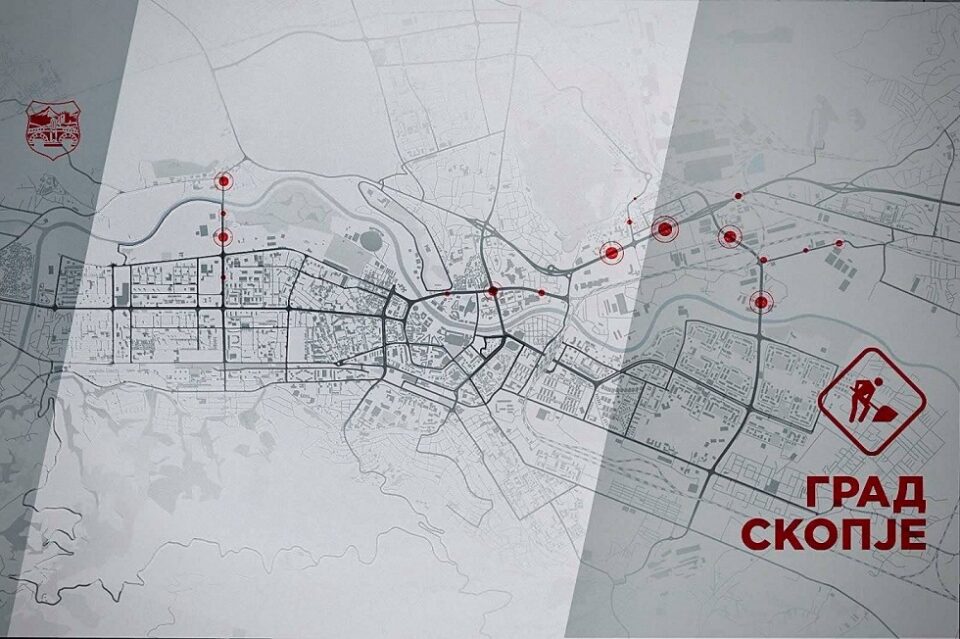 На овие точки во Скопје утрово има зголемен број возила и гужва
