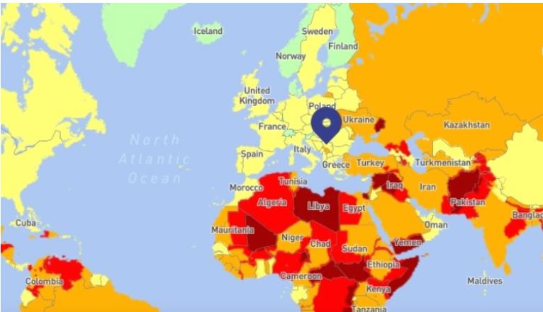 Косово е најнебезбедна земја во регионот – каде е Македонија