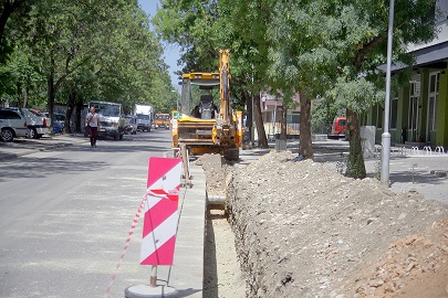 Променет сообраќаен режим во Карпош поради реконструкција на улица „Варшавска“