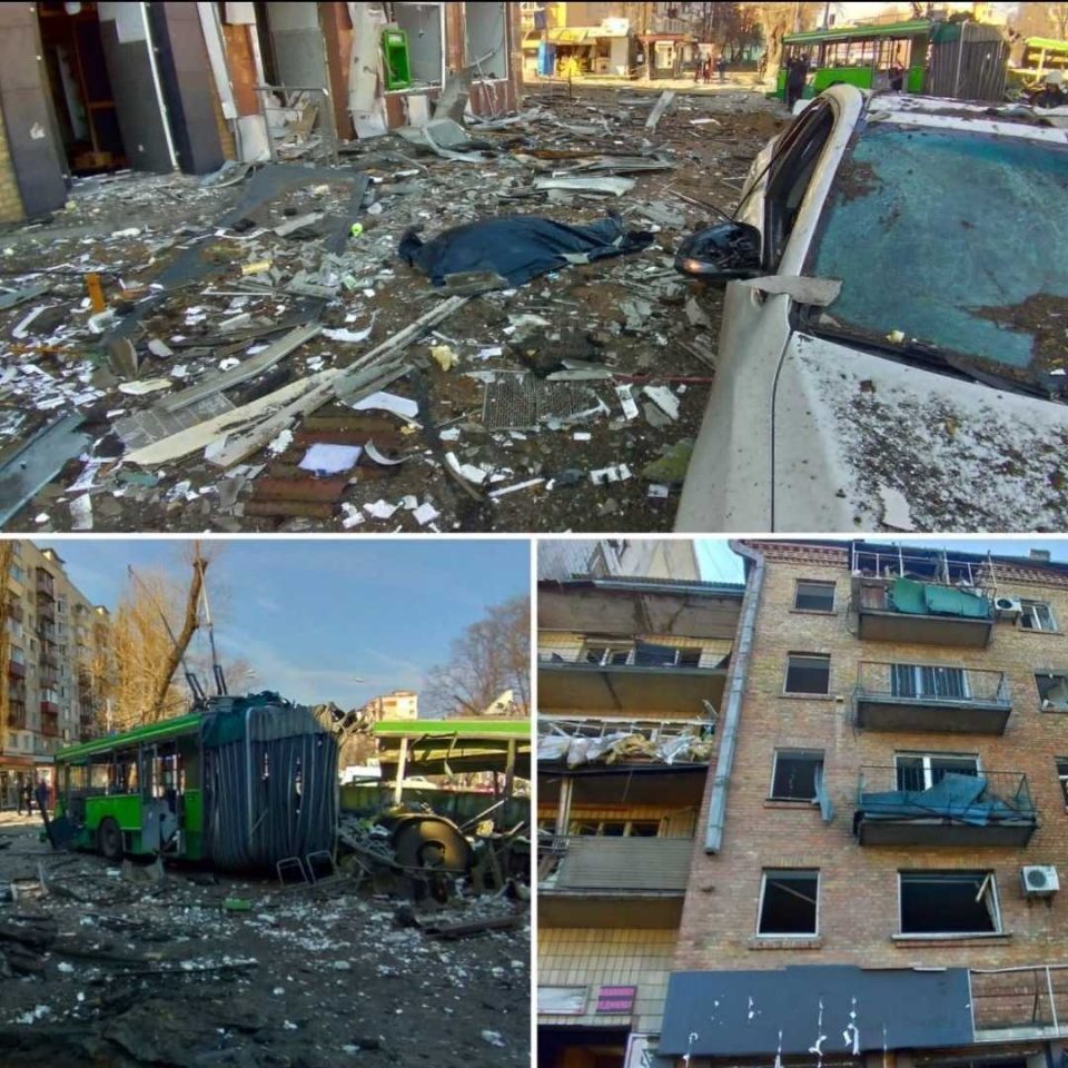 Кличко објави фотографии од улиците на Киев по нападот