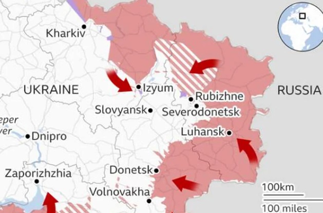 Аеродромот во Дњепро потполно уништен од руски ракети