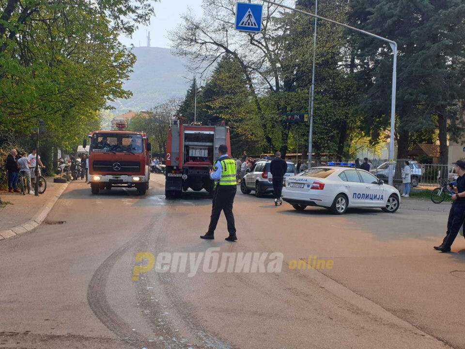 Со „бмв“ удрил во полицајка на „Рузвелтова“