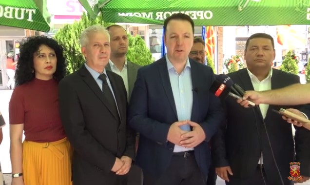 Николоски: Власта која со криминал го испразни буџетот удира по граѓаните и претпријатијата со повисоки даноци, ВМРО-ДПМНЕ е за кратење на даноци за да може бизнисите да се развиваат