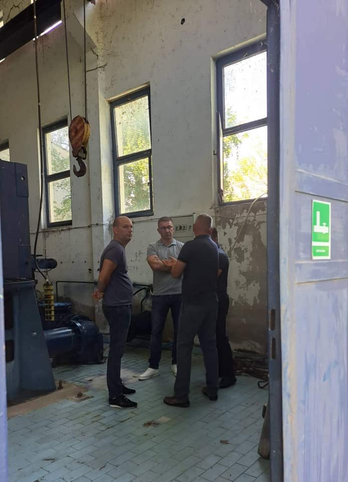 Христијан Мицкоски на работна средба со директорот на ЈП Водовод – Охрид