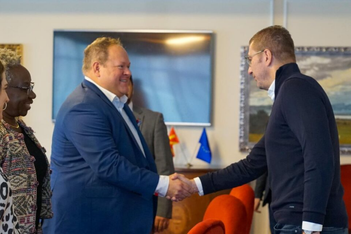 Мицкоски оствари средба со претставниците на НДИ