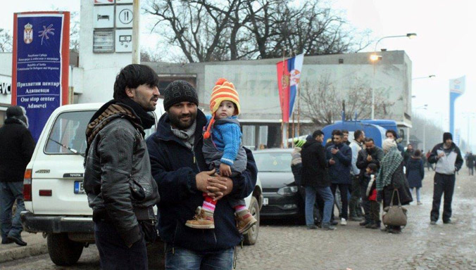 Во Србија двојно помалку бегалци од лани ова време