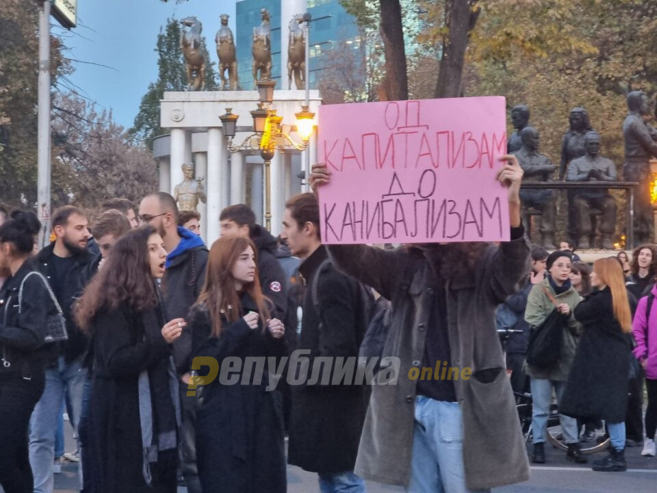 Главно барање на средношколците и студентите е кратење на материјалот за полагање државна матура