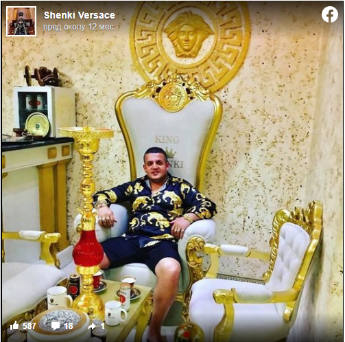Носи синџири од килограм злато и гаќи од 188 евра: Целиот регион зборува за Шенки Верчасе, кој е опседнат со италијанскиот бренд