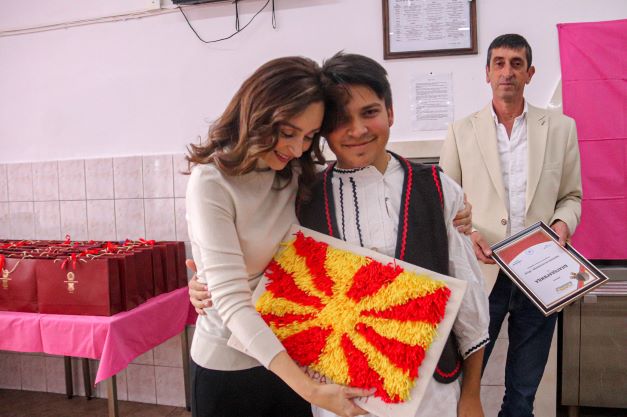 Сопругата на претседателот Елизабета Ѓоргиевска учествуваше во oдбележувањето на 3 Декември – Меѓународниот ден на лицата со попреченост