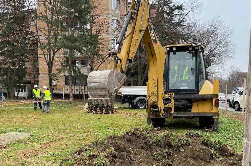 Почна изградбата на новиот парк во Стар Аеродром