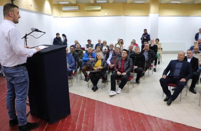 Движењето на Максим Димитриевски промовирано во Гостивар