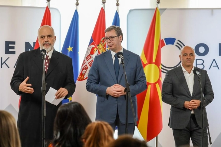 Ковачевски-Вучиќ-Рама: Отворен Балкан значи нови отворени можности, го развиваме регионот по европски стандарди