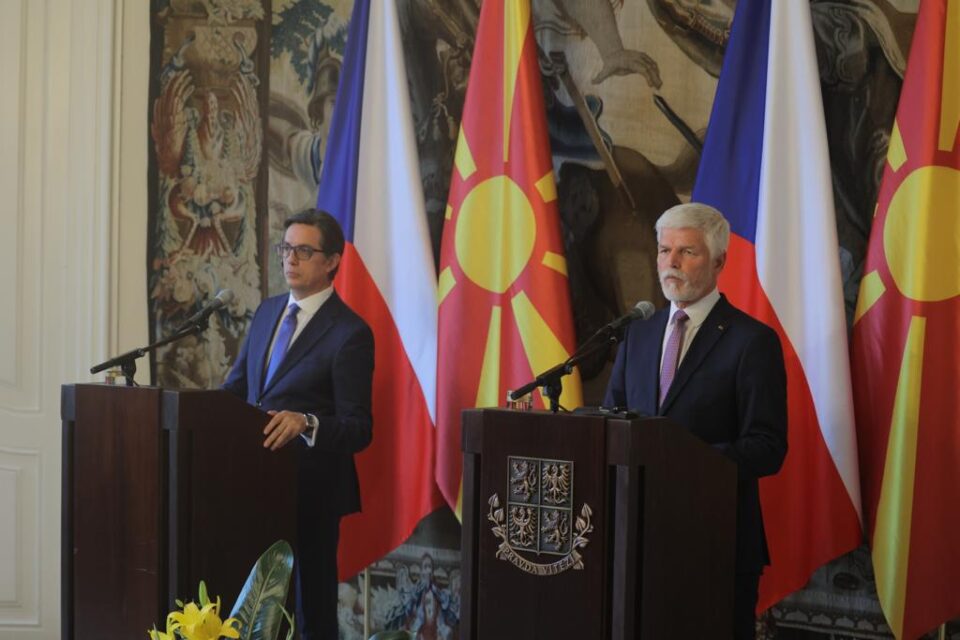 Пендаровски: Чешка е наш значаен и докажан партнер во ОН, ОБСЕ, а последниве три години и во НАТО Алијансата