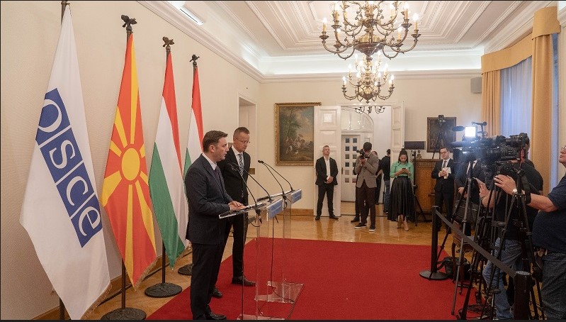 Османи се обрати пред унгарските дипломати