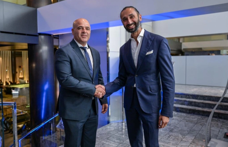 Ковачевски на средба со управниот директор во групацијата „Блекстоун“