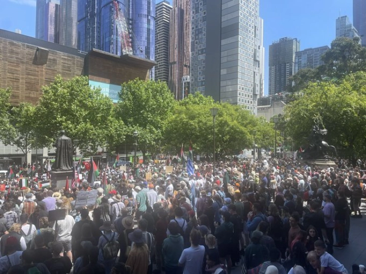 Пропалестински митинзи во Австралија